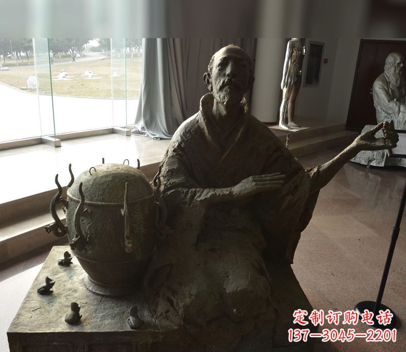 合肥张衡铜雕