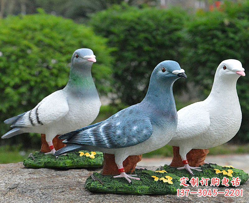 合肥长春和平鸽雕塑