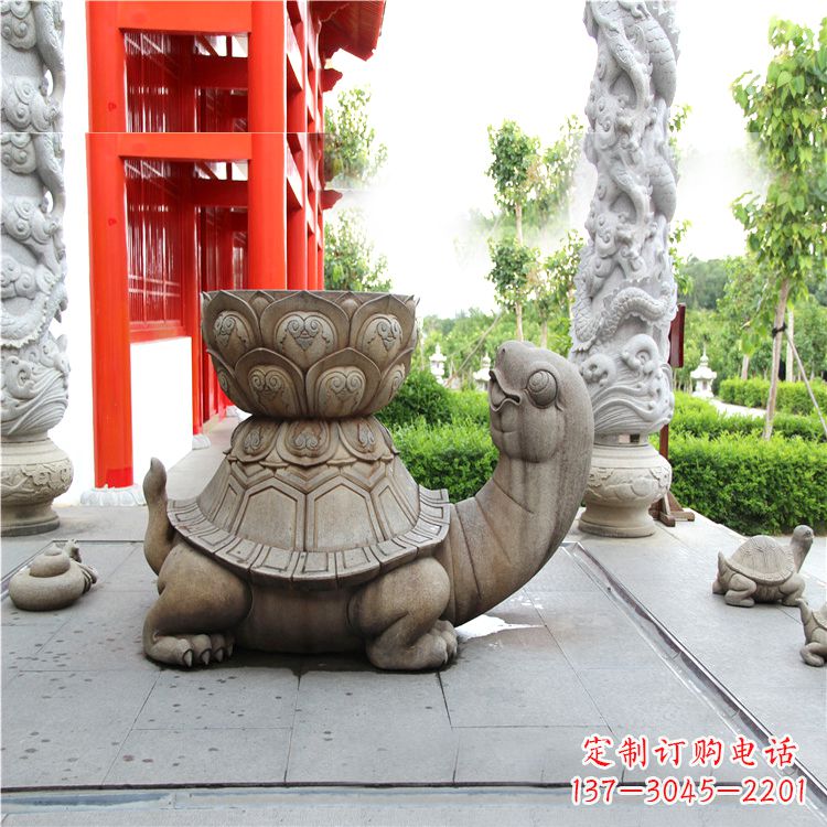 合肥长寿龟乌龟石雕