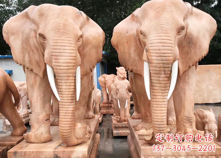 合肥招财大象石雕