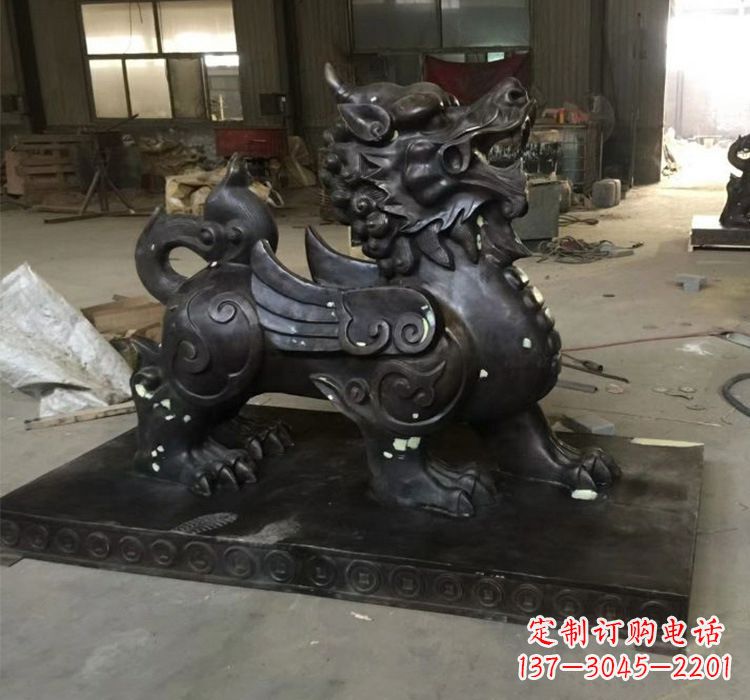 合肥招财貔貅铜雕