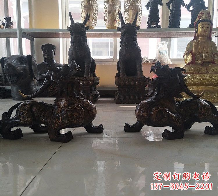合肥招财辟邪貔貅铜雕