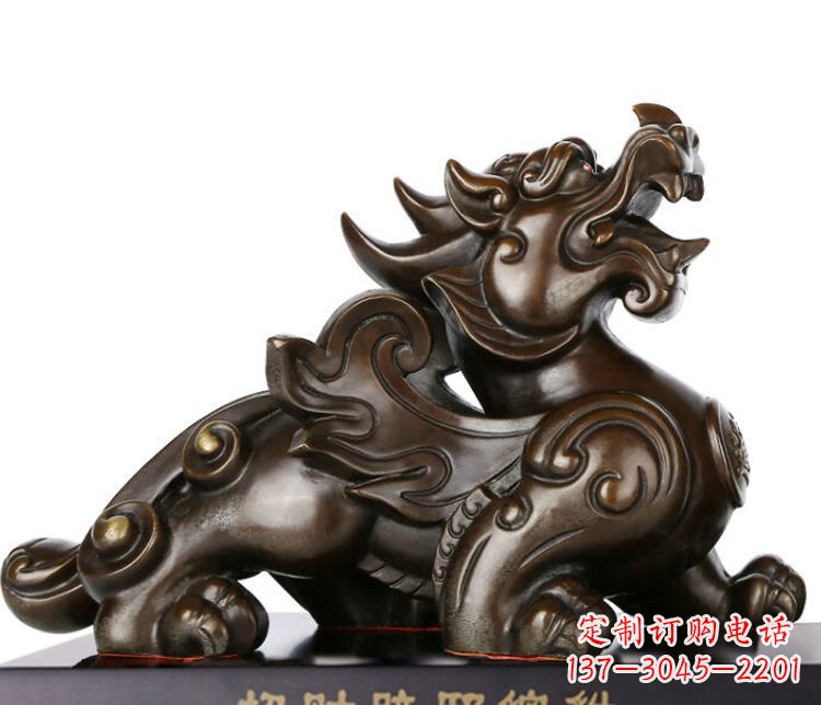 合肥招财辟邪貔貅铜雕摆件