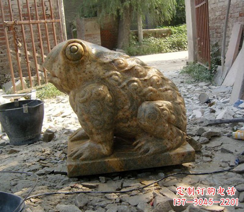 合肥招财青蛙石雕