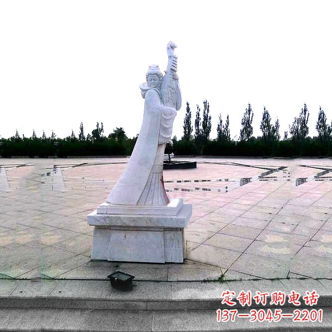 合肥中国古代四大美女之王昭君广场石雕塑