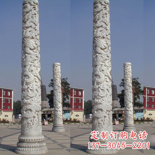 合肥中国龙柱雕塑