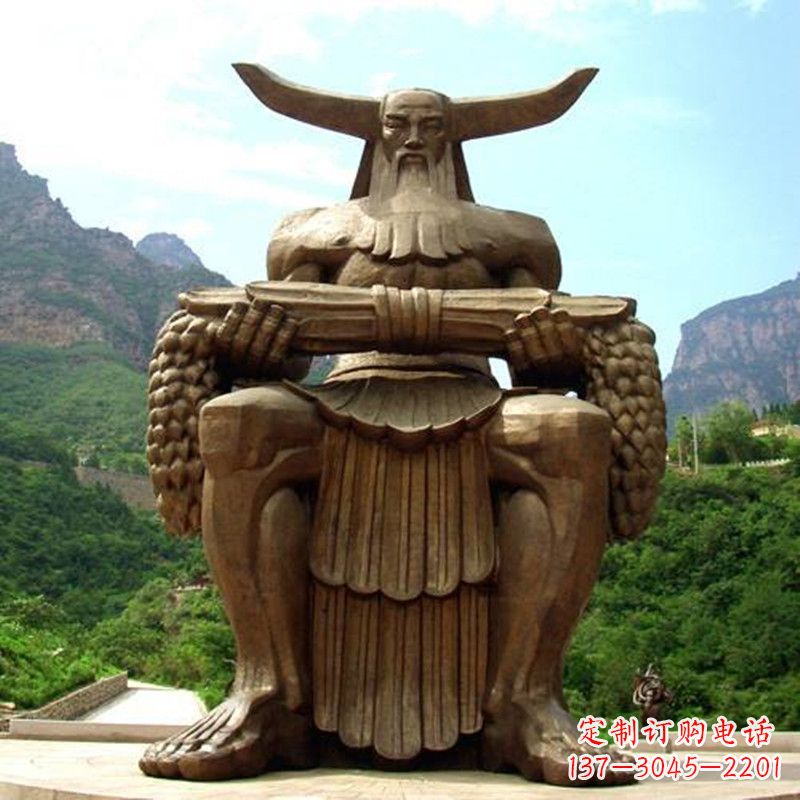 合肥中华民族人文初祖五榖神农大帝大型景观雕塑