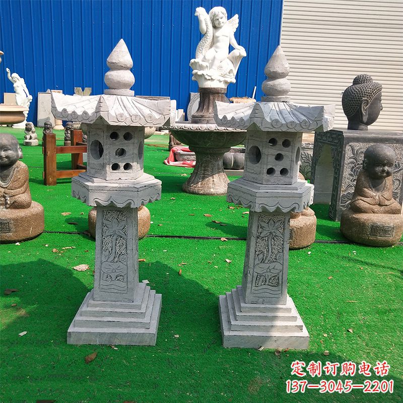 合肥中式大理石灯笼