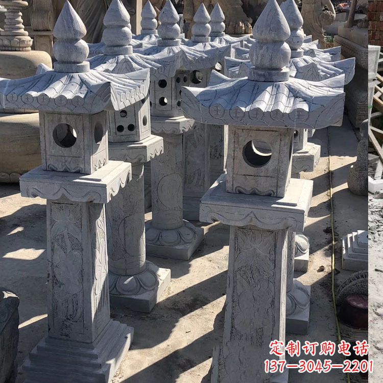 合肥中式汉代石雕灯笼
