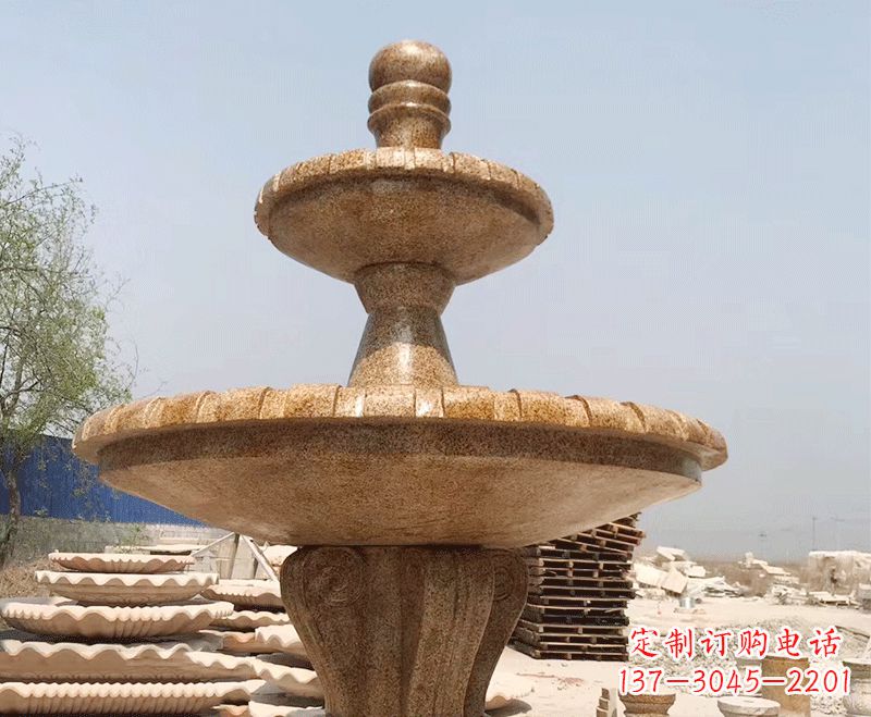 合肥中式石雕喷泉