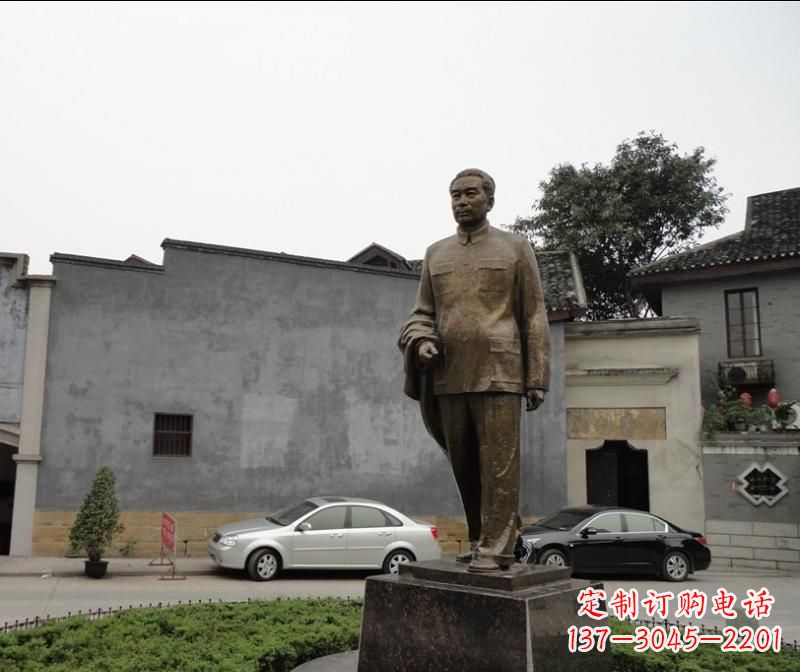 合肥周恩来铜雕
