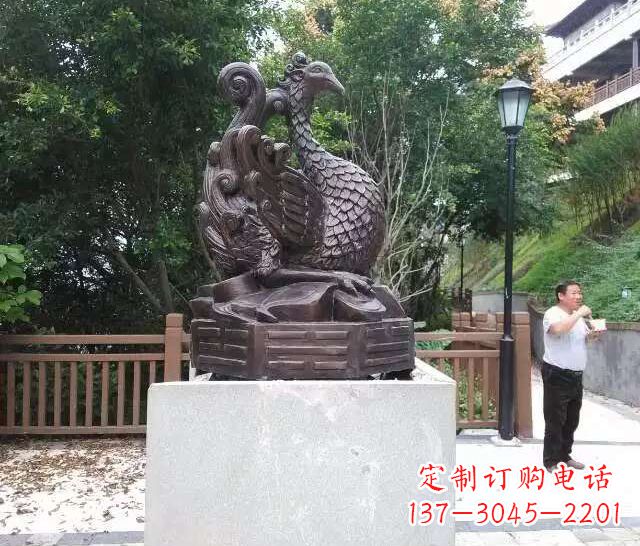 合肥朱雀神兽雕塑