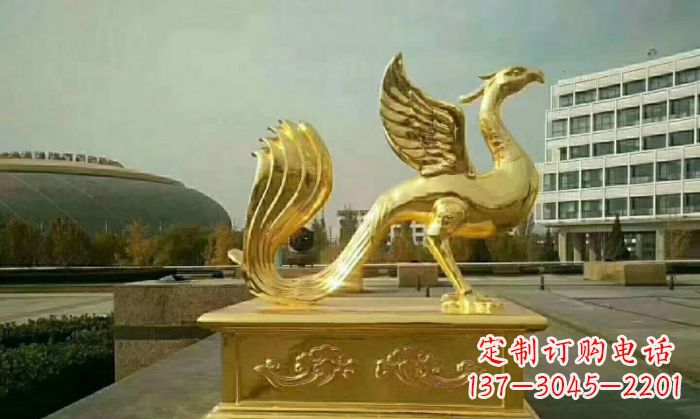 合肥朱雀铜雕