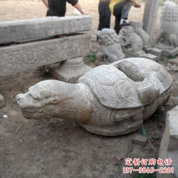合肥朱雀站在赑屃上的石雕