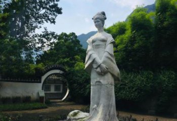 合肥园林历史名人塑像王昭君汉白玉雕塑