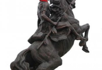 合肥战士与马 铸铜雕塑