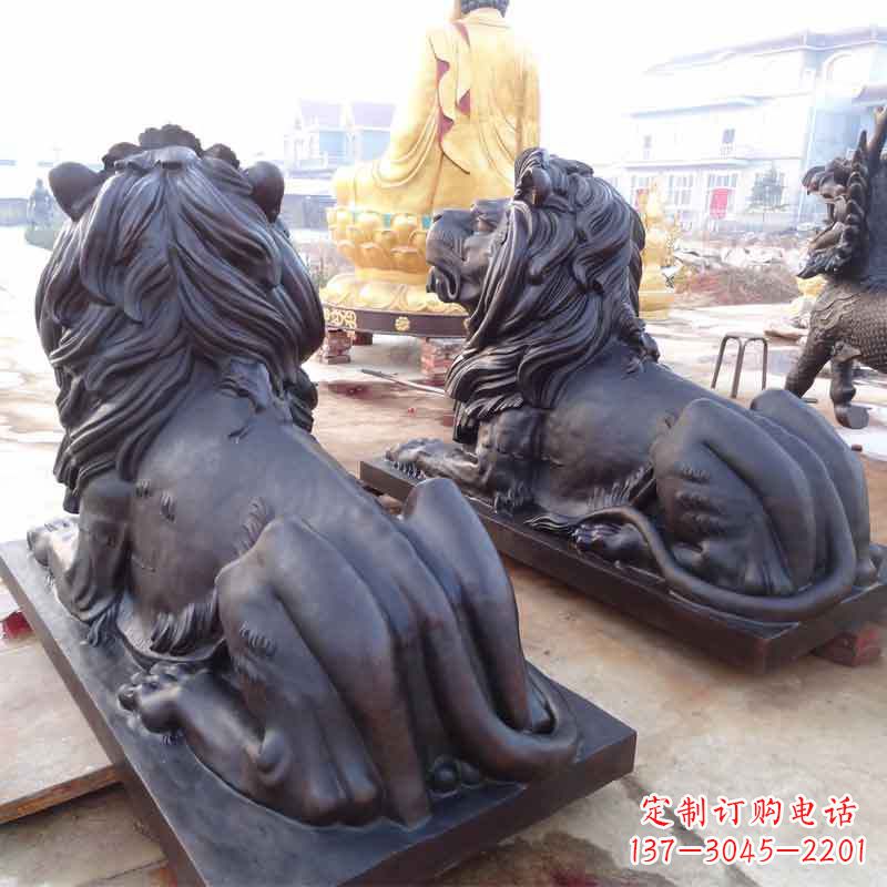 合肥铸铜汇丰狮子