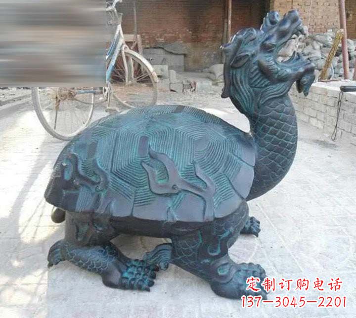 合肥铸铜龙龟雕塑222