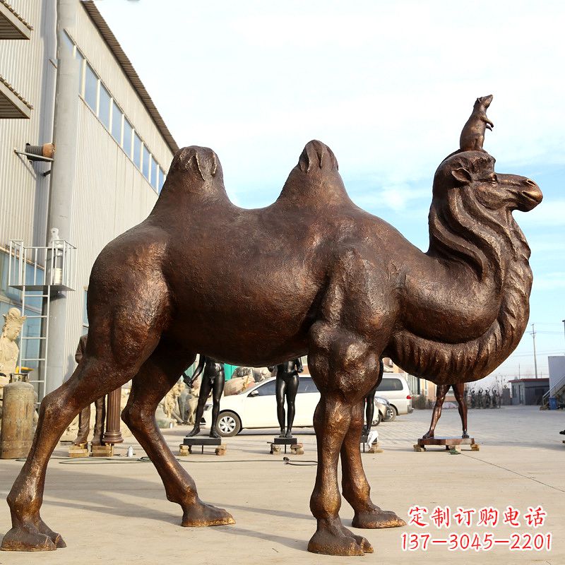 合肥铸铜骆驼雕塑