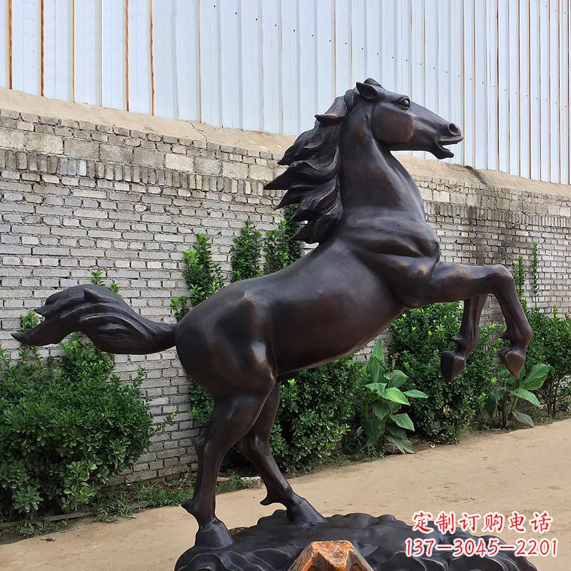 合肥铸铜马儿雕塑