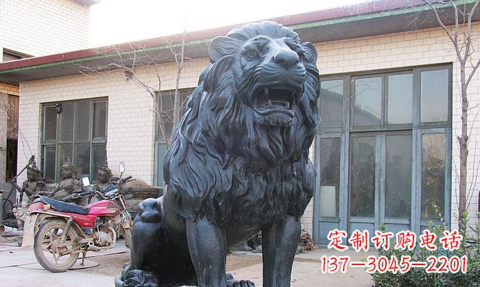 合肥铸铜狮子铜雕