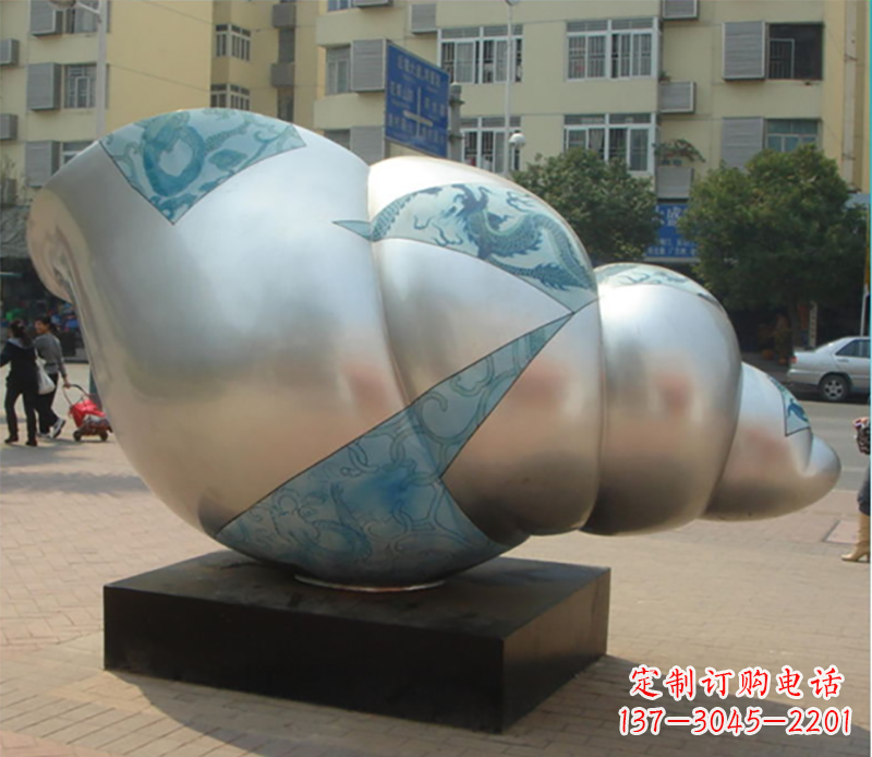 合肥海螺雕塑不锈钢